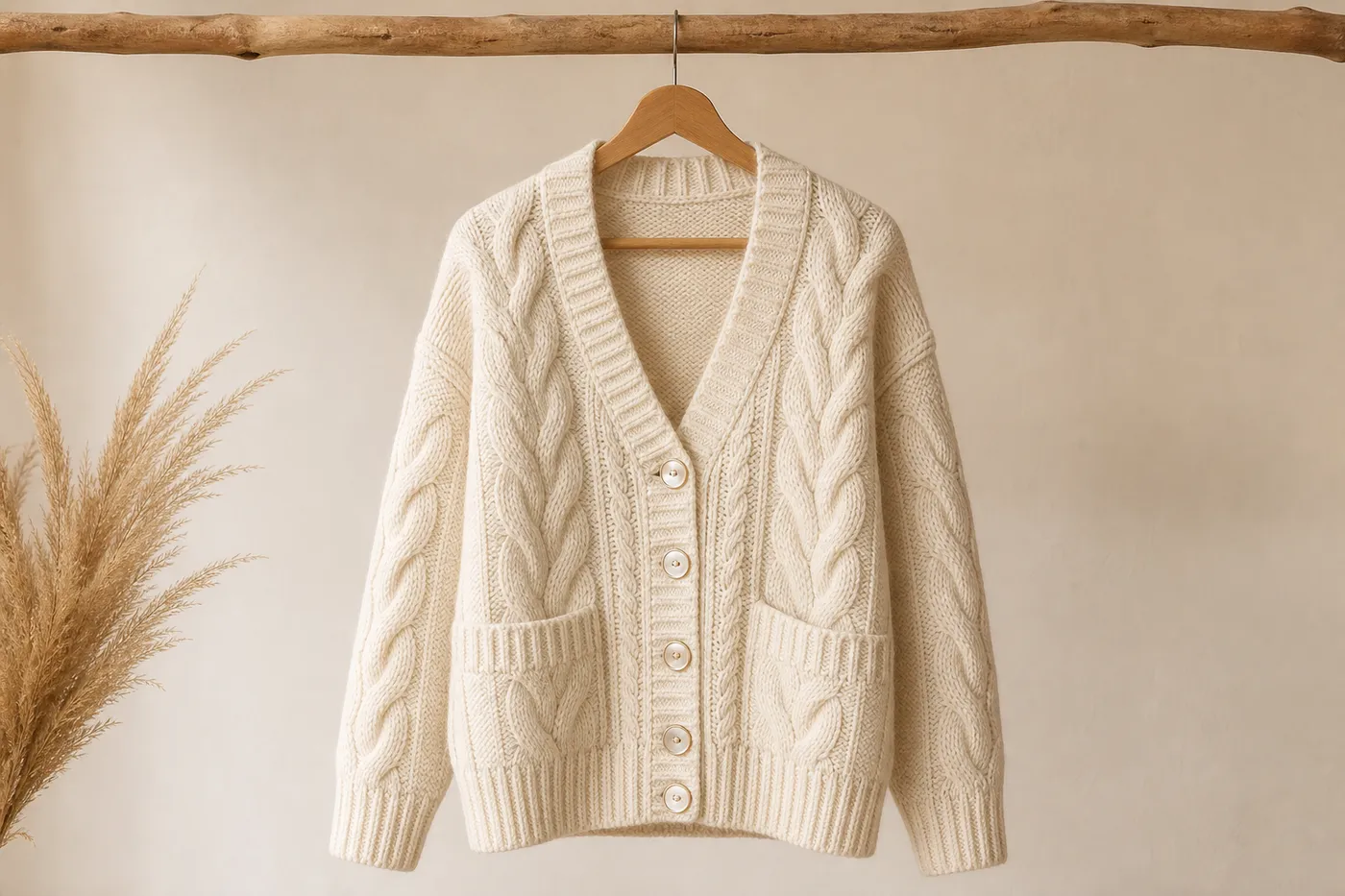 Oversized Knit Cardigan