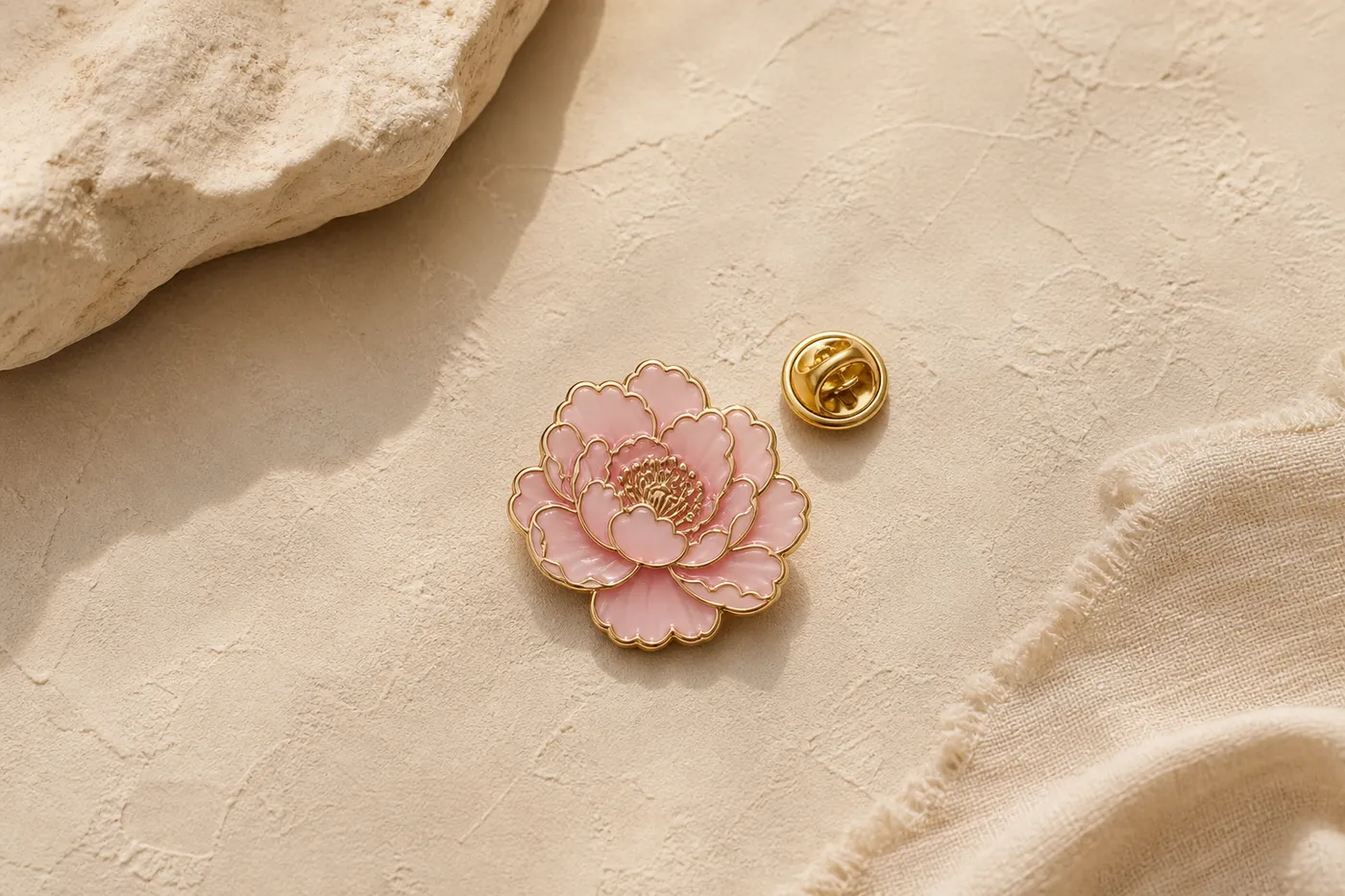 Signature Enamel Flower Pin Limited Edition